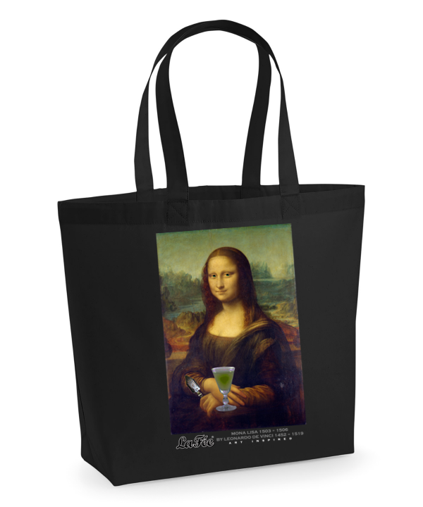 La Fee Mona Lisa Tote Bag