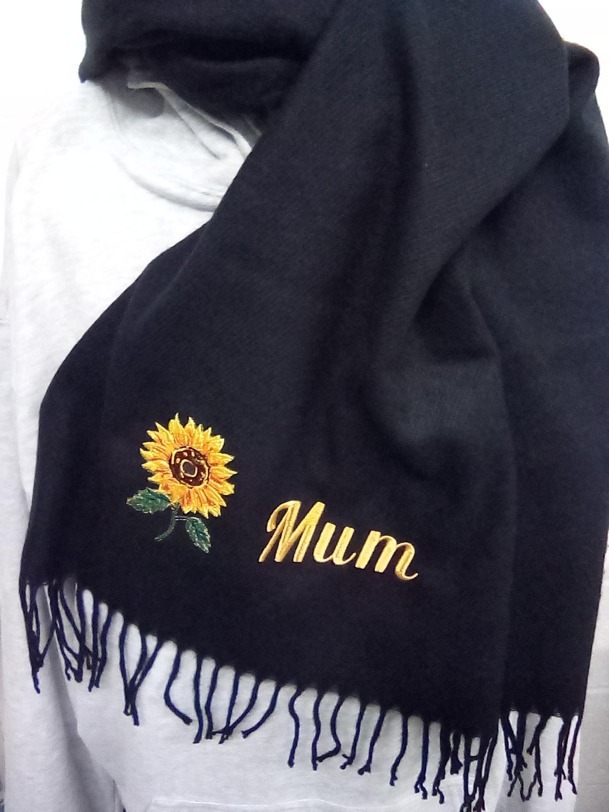 Sunflower Mothers Day Scarf