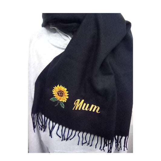 Sunflower Mothers Day Scarf
