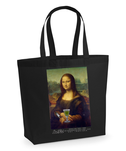 La Fee Mona Lisa Tote Bag