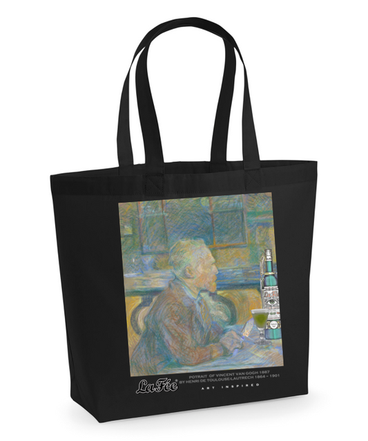 La Fee Van Gough Cafe Table Tote Bag