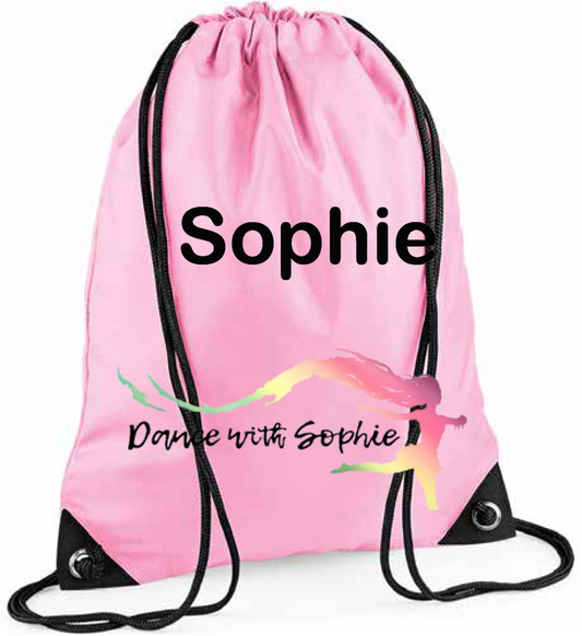 Ballet Bugs Drawstring bag - Personalised